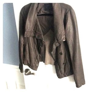 All Saints leather jacket